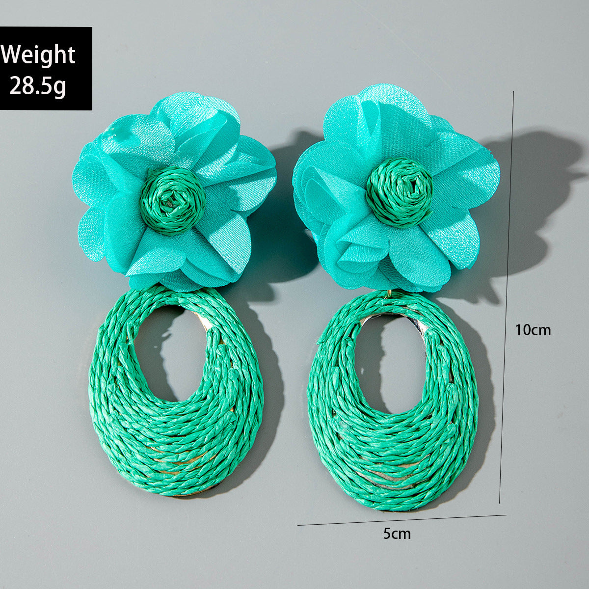 Island Vibes Floral Drop Earrings