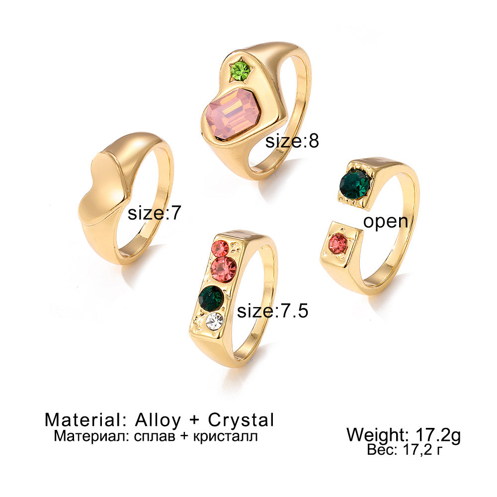 Love Metal Rings