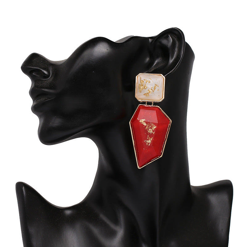 Luxury Geometric Statement Earrings