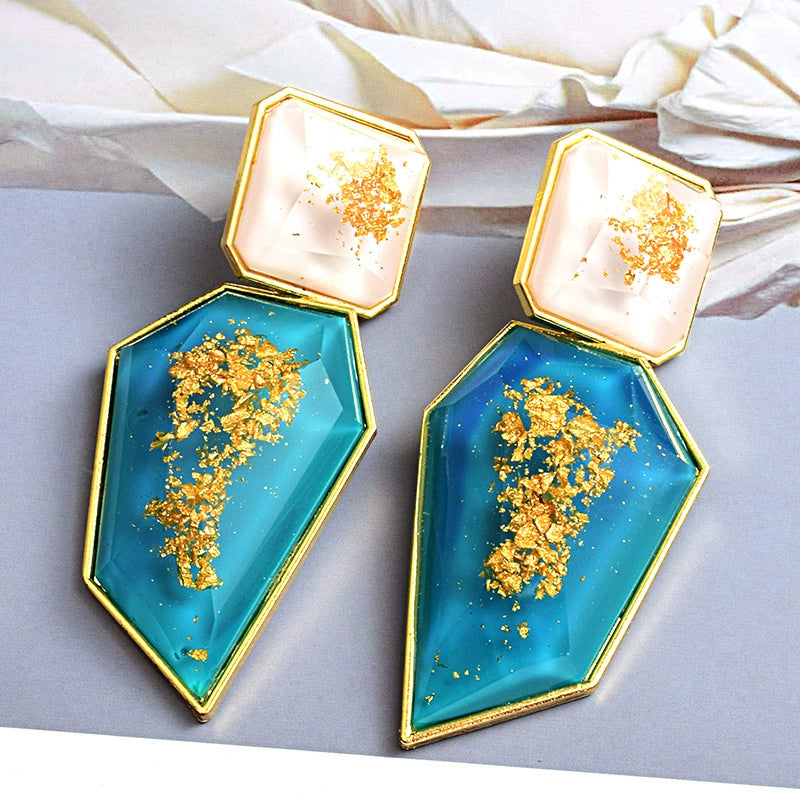 Luxury Geometric Statement Earrings