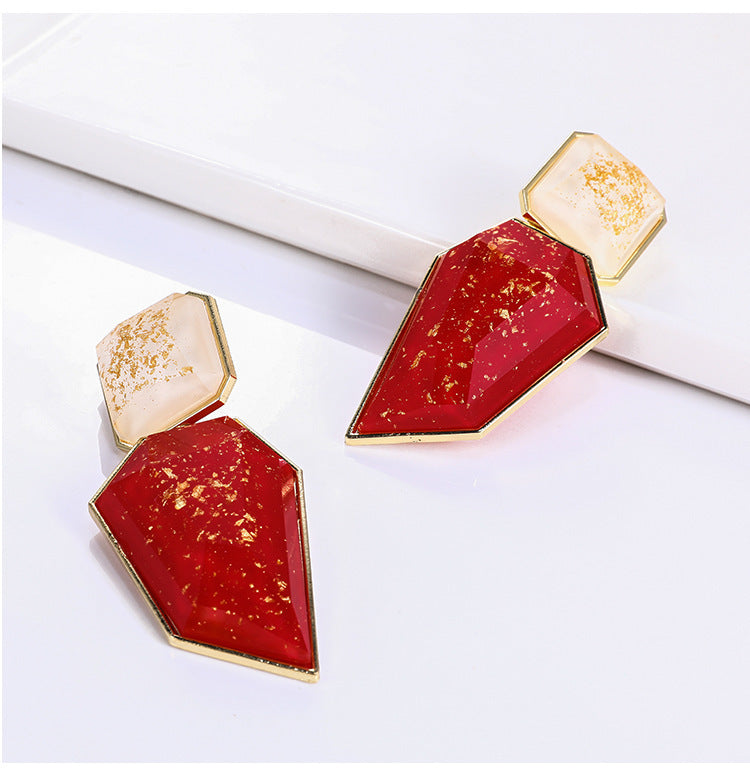 Luxury Geometric Statement Earrings