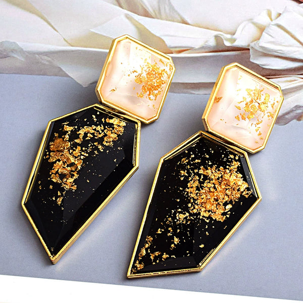 Luxury Geometric Statement Earrings