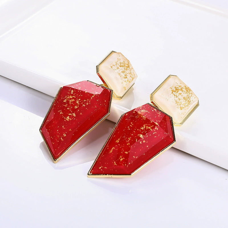 Luxury Geometric Statement Earrings