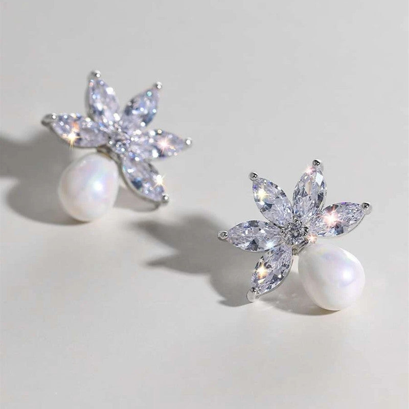 ZER28 - Luxury Simulated Pearl Earrings