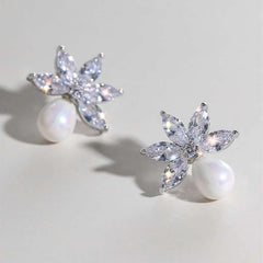 ZER28 - Luxury Simulated Pearl Earrings