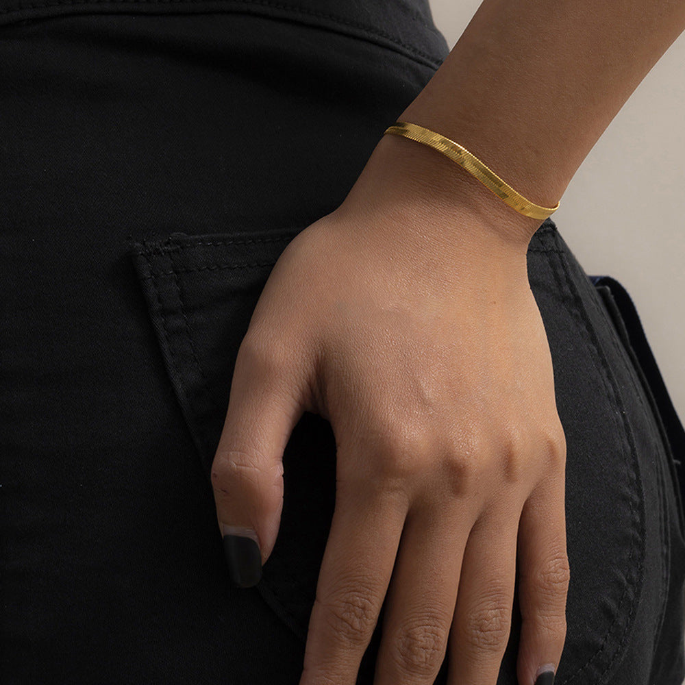 SBRAL08 - Minimalist Stainless Steel Bracelet