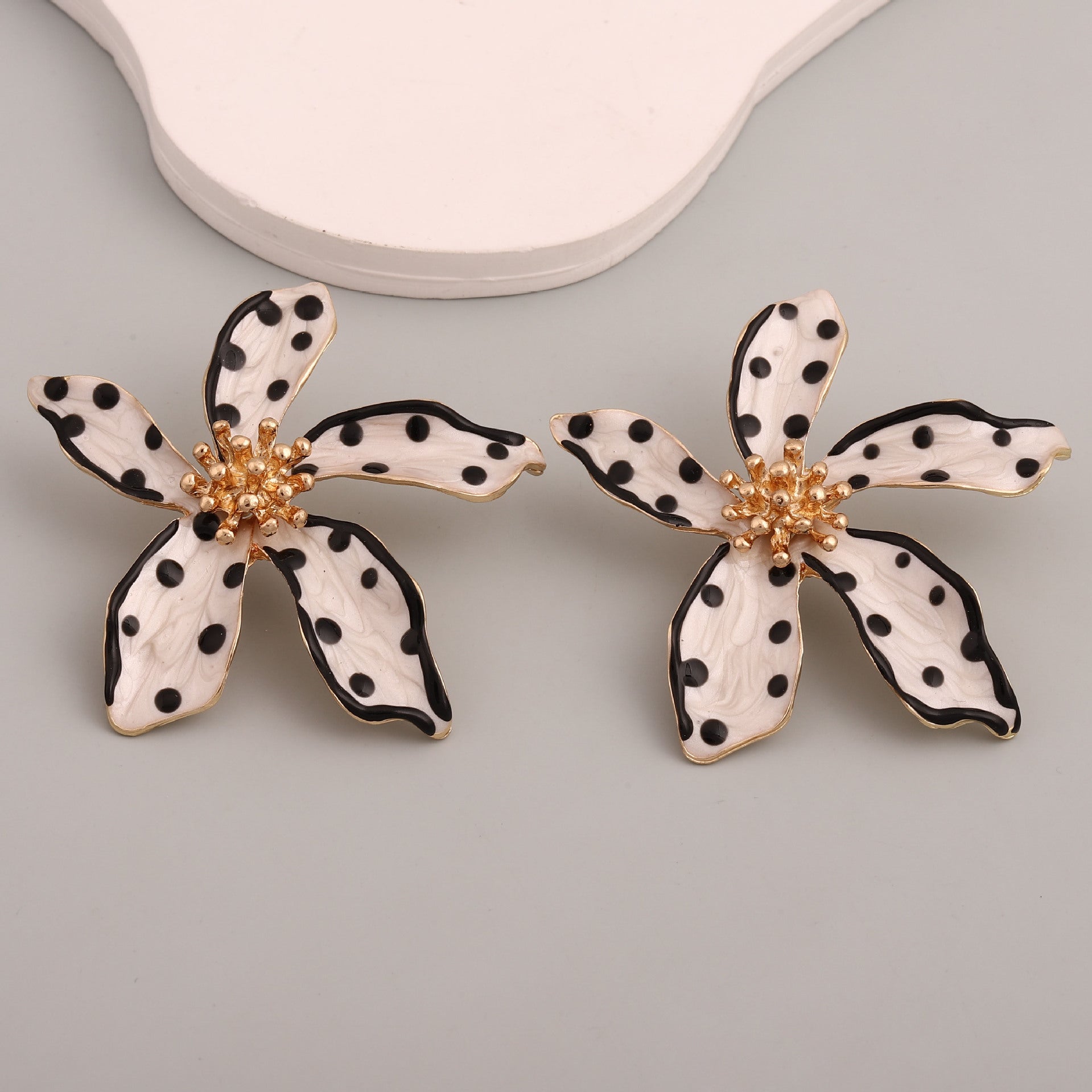 Multi-Color Flower Earrings