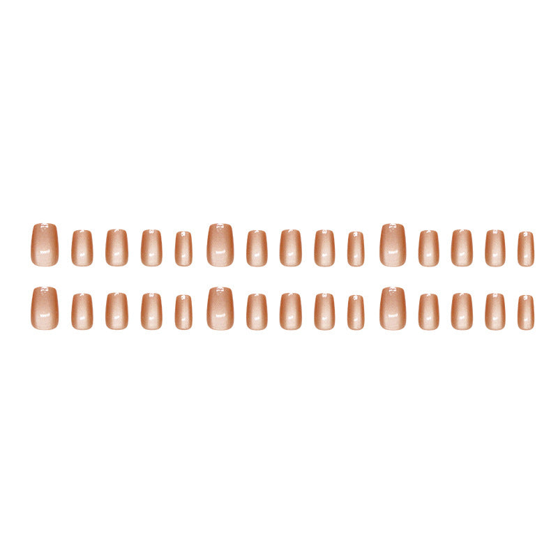 Nail 09 - Cat Eye's Press on Nails (30Pcs) - Free Nail Kit Included