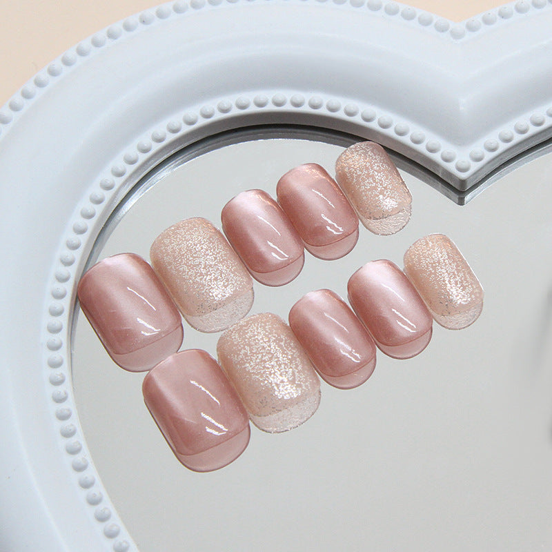 Nail 10 - Iced Bean Paste (24Pcs) - Free Nail Kit Included