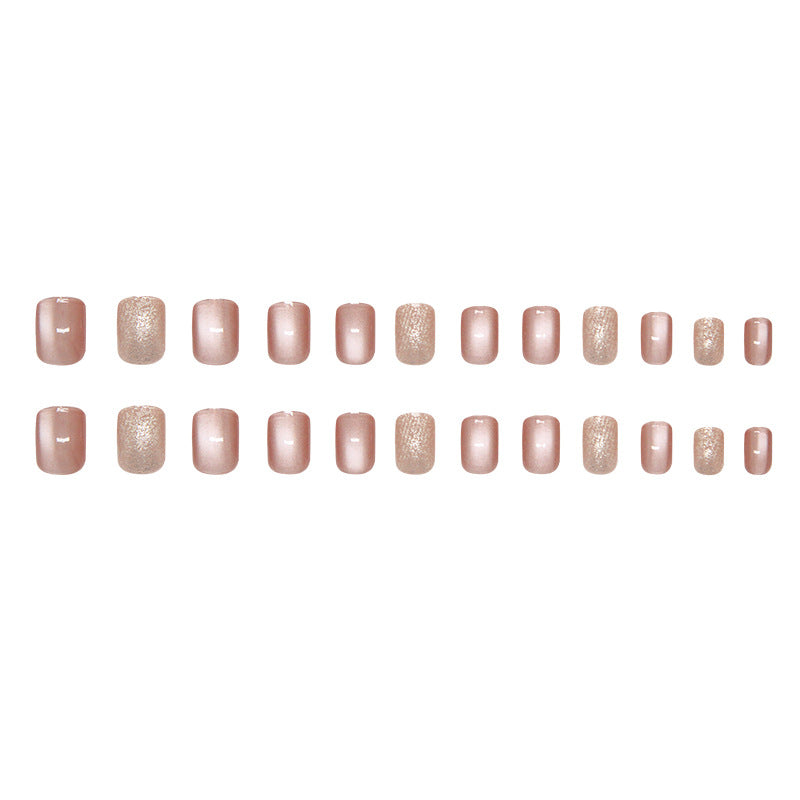 Nail 10 - Iced Bean Paste (24Pcs) - Free Nail Kit Included
