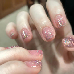 Nail 17 - Flash Gradient (24Pcs) - Free Nail Kit Included