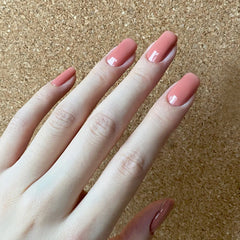 Nail 47 - Terracotta Chic (24Pcs) - Free Nail Kit Included