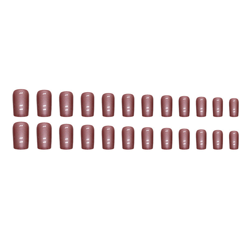 Nail 48 - Taro Aurora (24Pcs) - Free Nail Kit Included