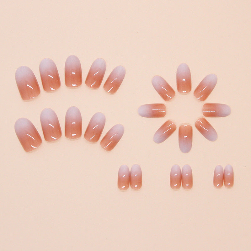 Nail 84 - Elegance Ombre Press-On Nails (24Pcs) - Free Nail Kit Included