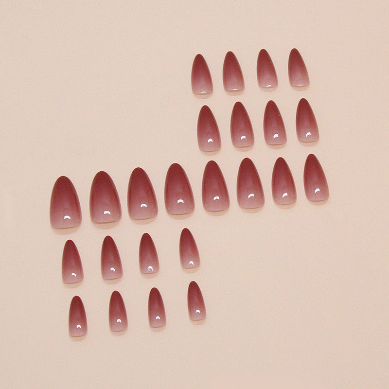 Nail 85 - Blush Ombre Press-On Nails (24Pcs) - Free Nail Kit Included