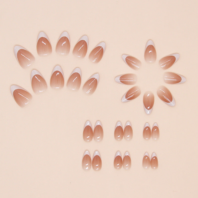 Nail 118 - Barely French Press-On Nails (24Pcs) - Free Nail Kit Included