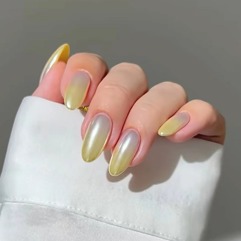 Nail 161 - Radiant Gradients Press-On Nails (24Pcs) - Free Nail Kit Included