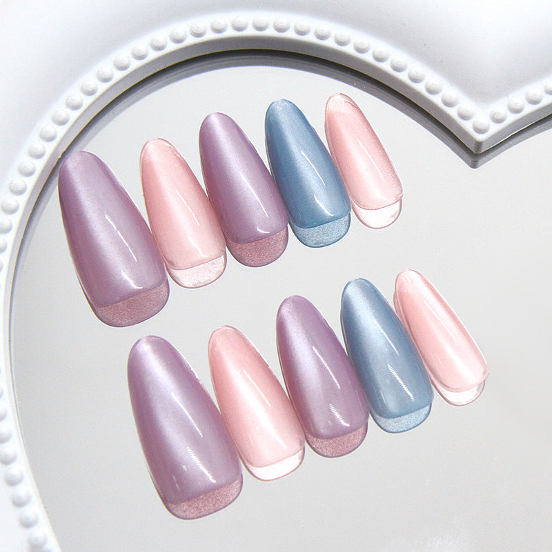 Nail 173 - Mystic Mauve Press-On Nails (24Pcs) - Free Nail Kit Included