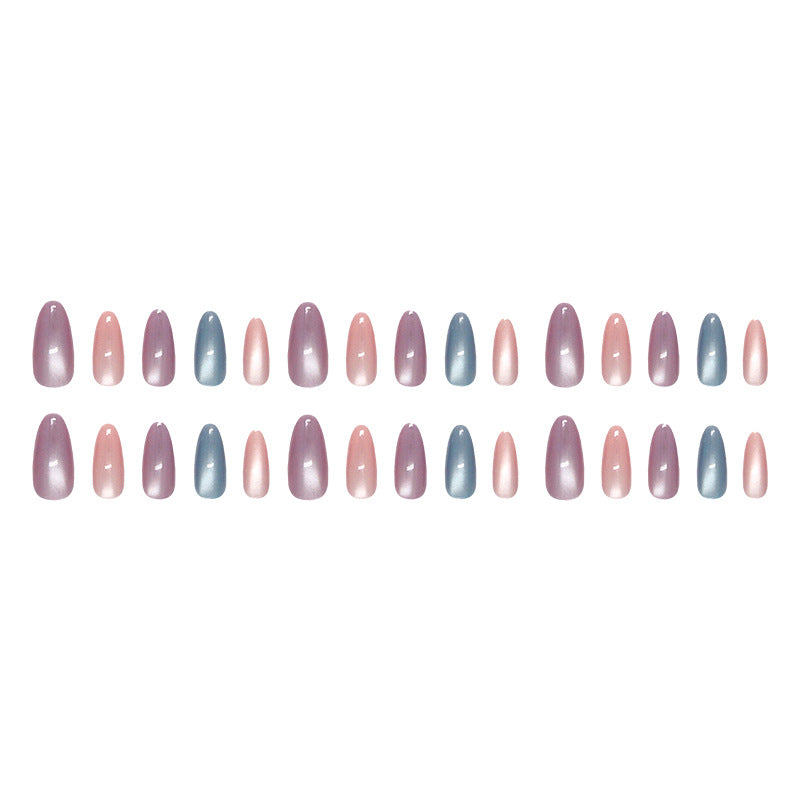 Nail 173 - Mystic Mauve Press-On Nails (24Pcs) - Free Nail Kit Included
