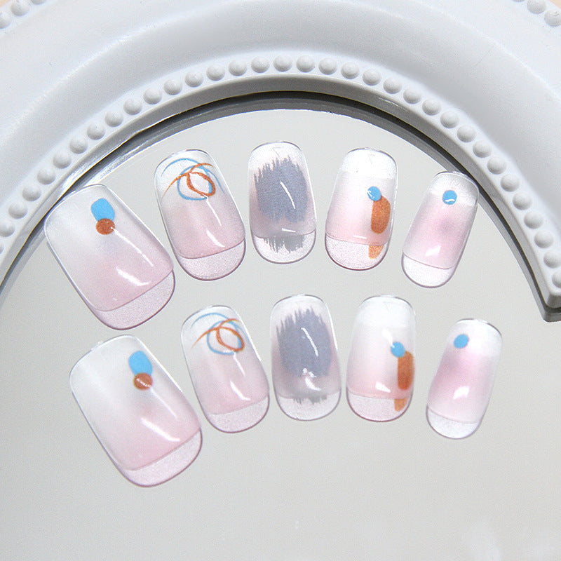 Nail 174 - Artistic Touch Press-On Nails (24Pcs) - Free Nail Kit Included