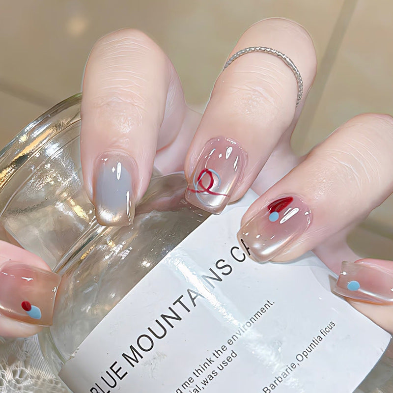 Nail 174 - Artistic Touch Press-On Nails (24Pcs) - Free Nail Kit Included