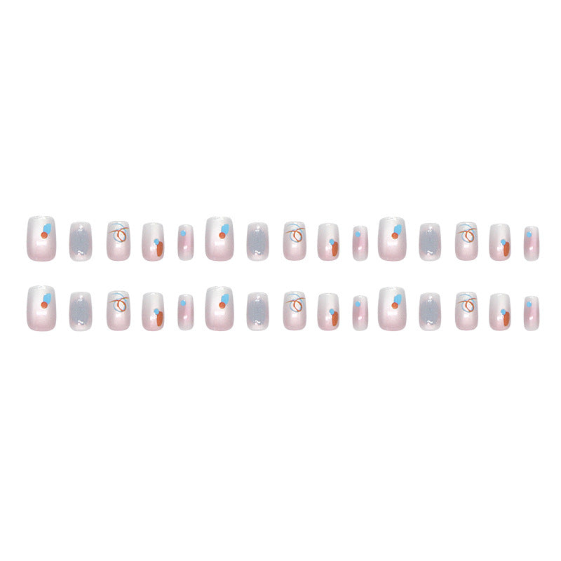 Nail 174 - Artistic Touch Press-On Nails (24Pcs) - Free Nail Kit Included
