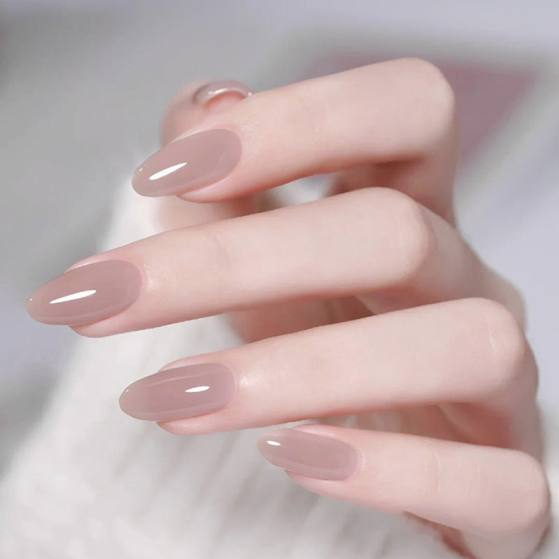 Nail 176 - Serene Simplicity Press-On Nails (24Pcs) - Free Nail Kit Included