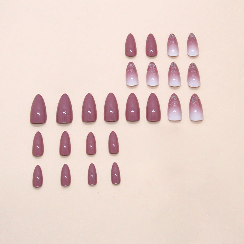 Nail 192 - Rock Sugar Grapes Press-On Nails (24Pcs) - Free Nail Kit Included