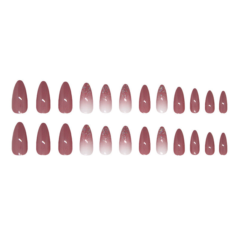Nail 192 - Rock Sugar Grapes Press-On Nails (24Pcs) - Free Nail Kit Included