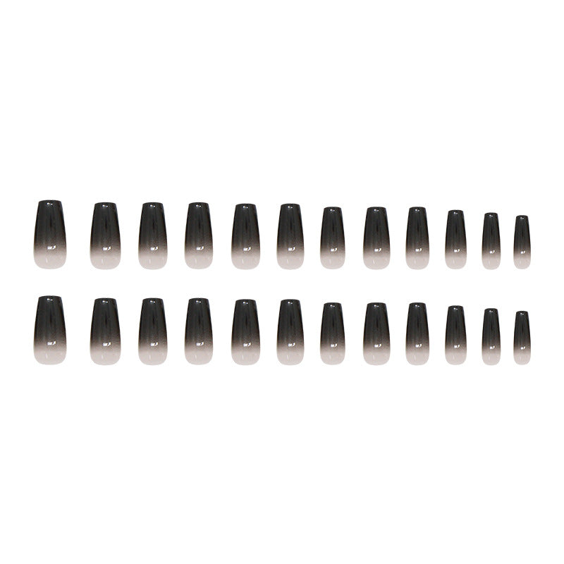 Nail 203 - Midnight Fade Press-On Nails (24Pcs) - Free Nail Kit Included