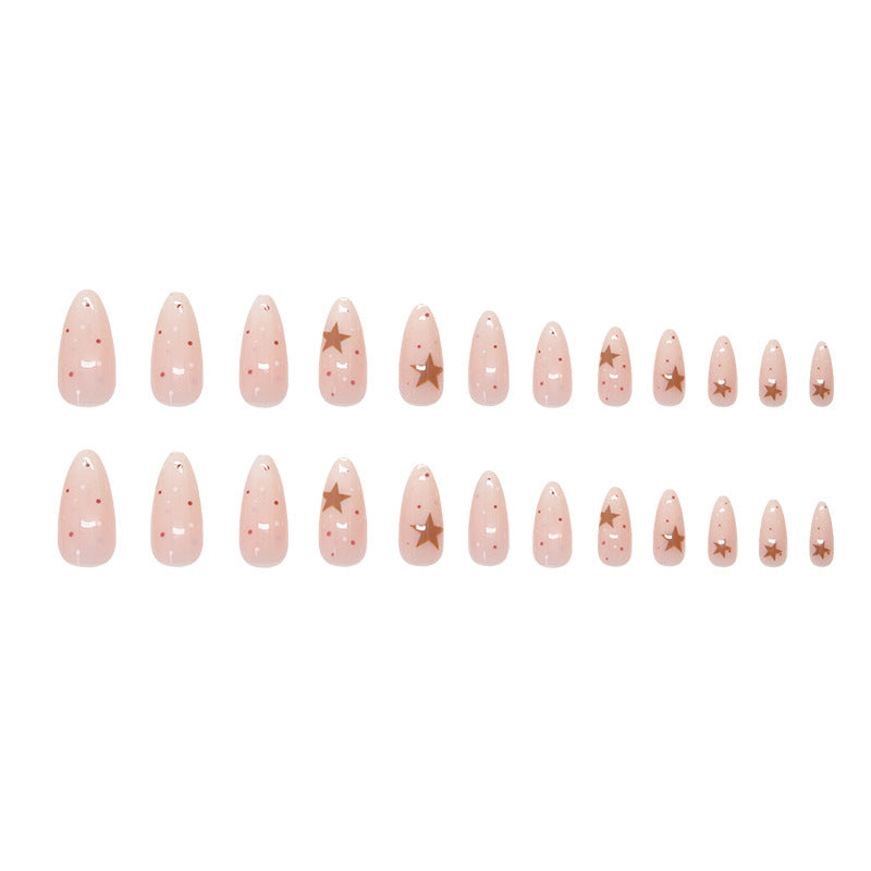 Nail 209 - Starry Night Dreams Press-On Nails (24Pcs) - Free Nail Kit Included