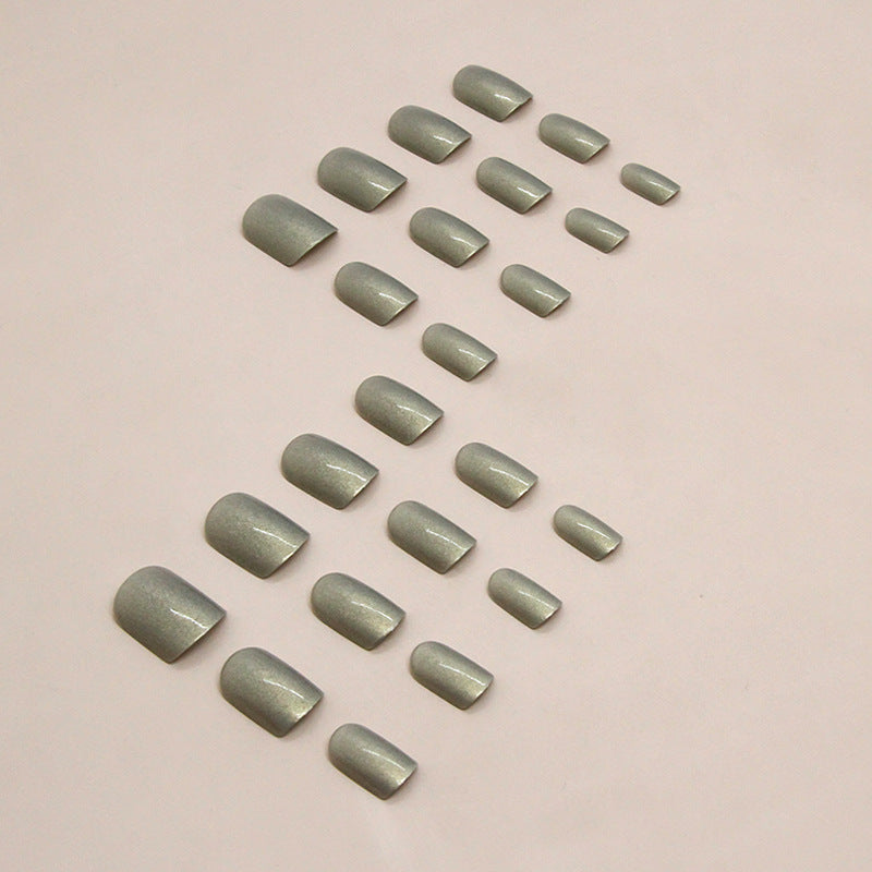 Nail 278 - Moonlit Pearl (24Pcs) - Free Nail Kit Included