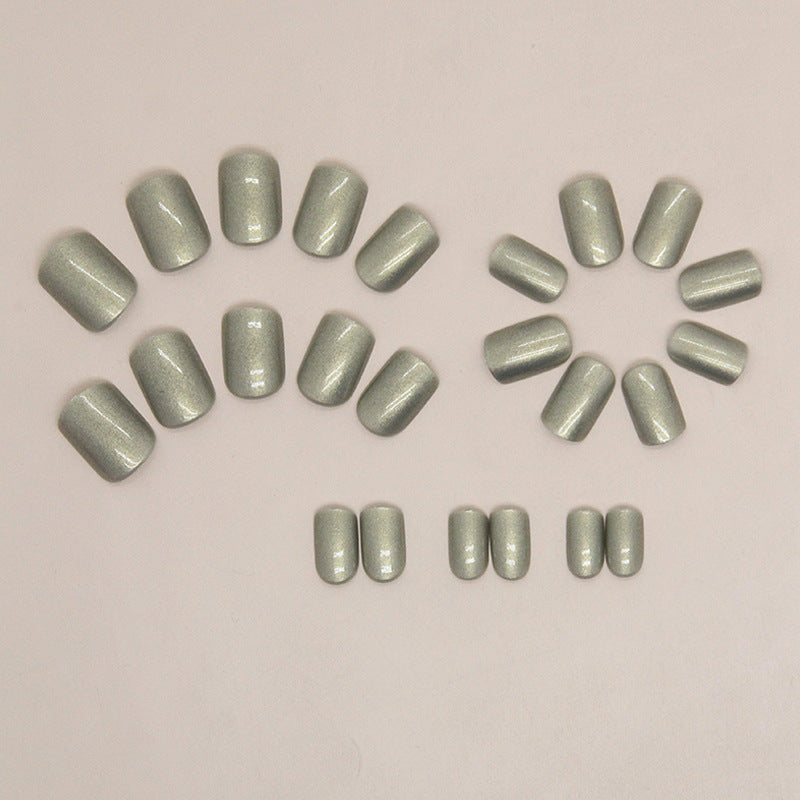 Nail 278 - Moonlit Pearl (24Pcs) - Free Nail Kit Included