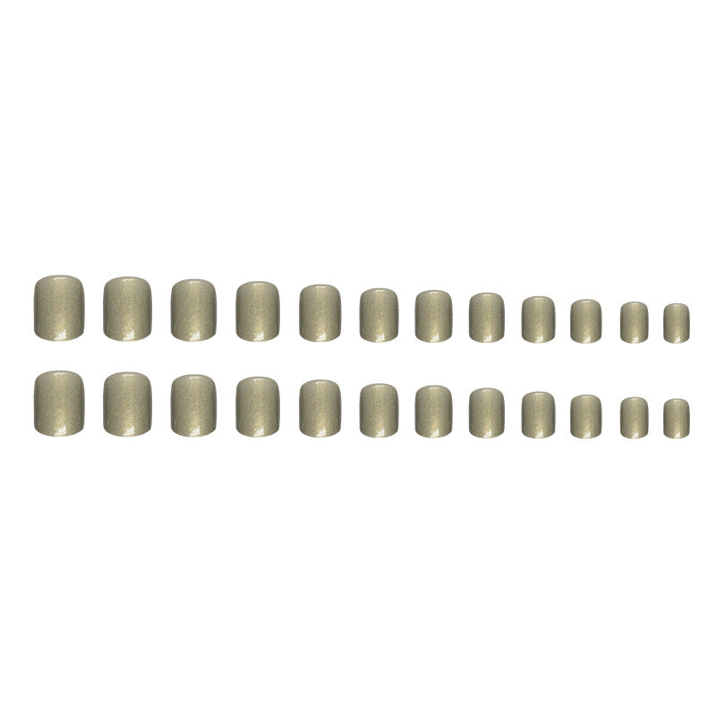Nail 278 - Moonlit Pearl (24Pcs) - Free Nail Kit Included