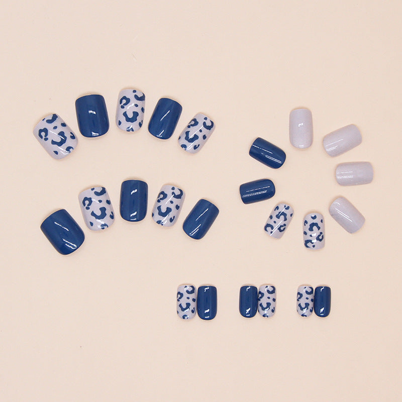 Nail 280 - Nautical Navy (24Pcs) - Free Nail Kit Included