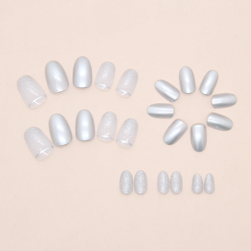 Nail 292 - Glamour Queen (24Pcs) - Free Nail Kit Included