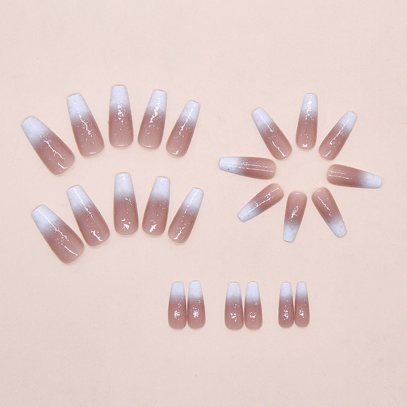 Nail 303 - Twilight Sparkle(24Pcs) - Free Nail Kit Included
