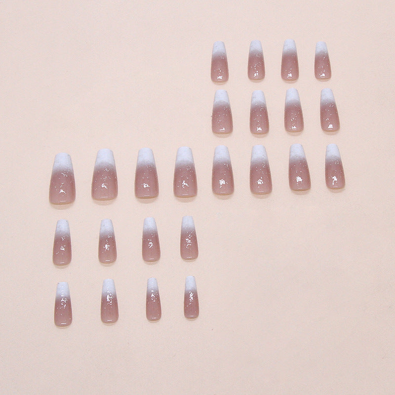 Nail 303 - Twilight Sparkle(24Pcs) - Free Nail Kit Included