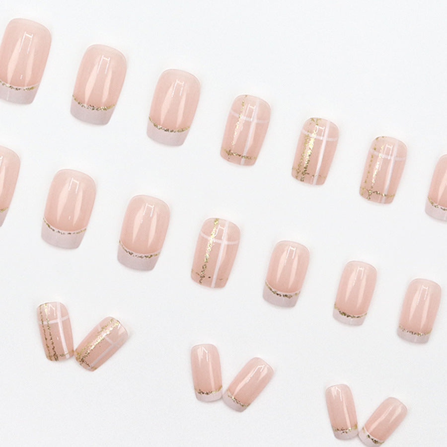Nail 346 - Pink Grace (24 Pcs) - Free Nail Kit Included