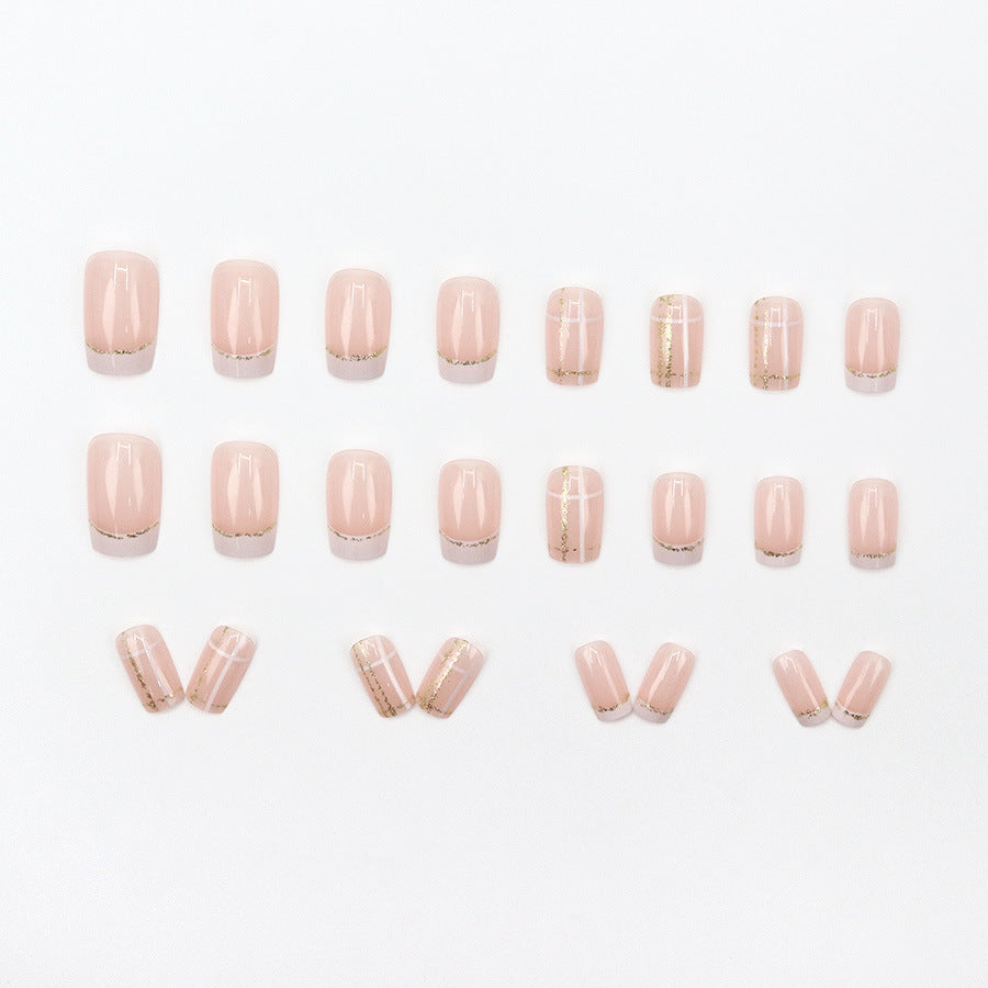 Nail 346 - Pink Grace (24 Pcs) - Free Nail Kit Included