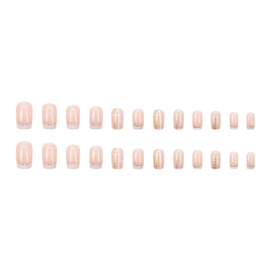 Nail 346 - Pink Grace (24 Pcs) - Free Nail Kit Included
