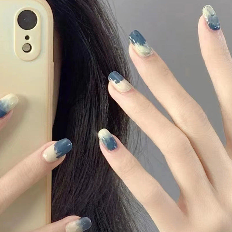 Nail 379 - Marine Mood (24Pcs) - Free Nail Kit Included