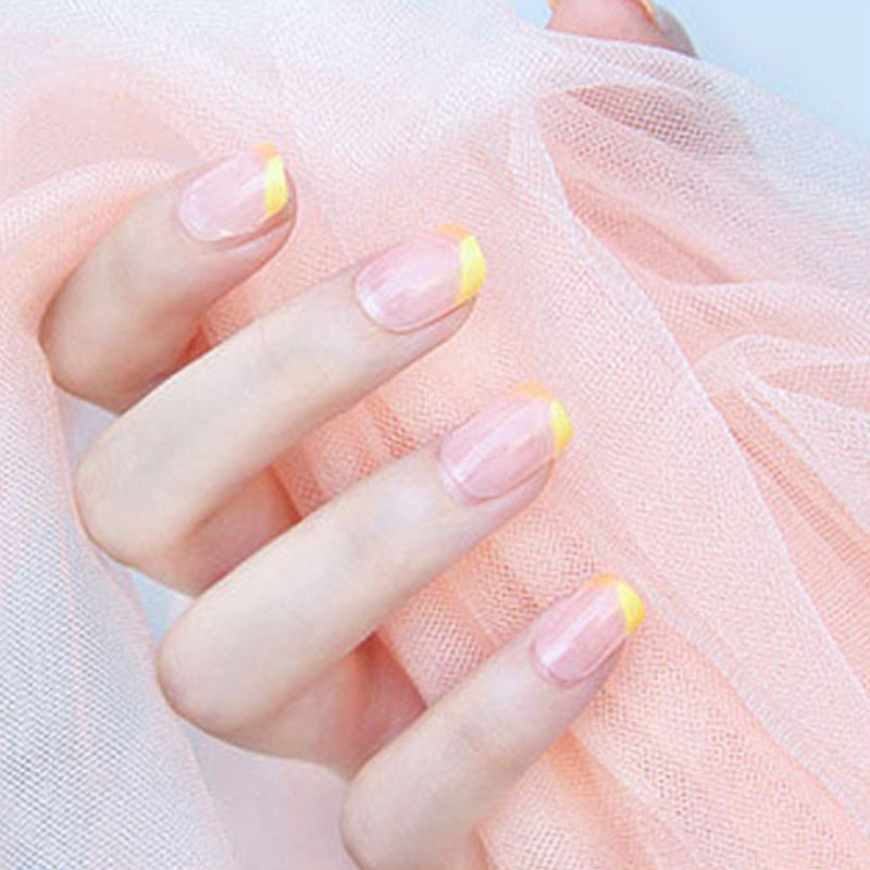 Nail 395 - Sunlight Tips (24Pcs) - Free Nail Kit Included