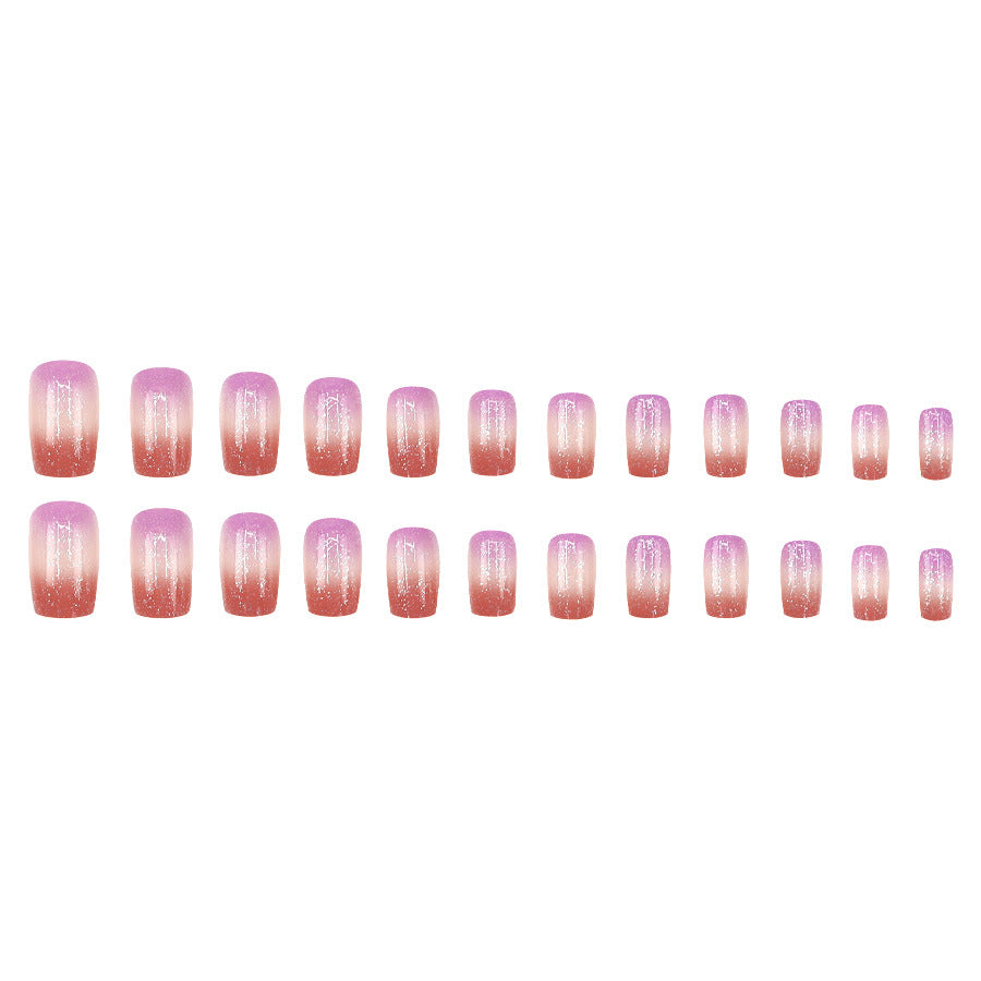 Nail 409 - Lavender Dream (24Pcs) - Free Nail Kit Included