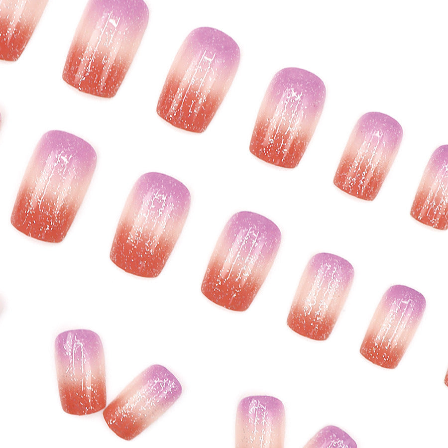 Nail 409 - Lavender Dream (24Pcs) - Free Nail Kit Included
