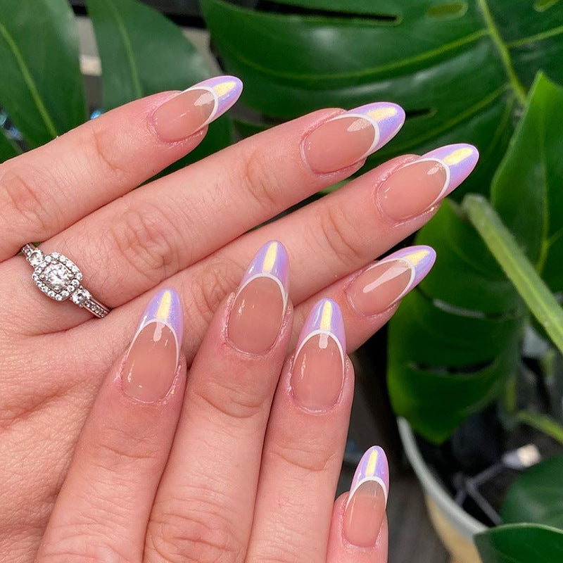 Nail 416 - Pastel Polish (24Pcs) - Free Nail Kit Included