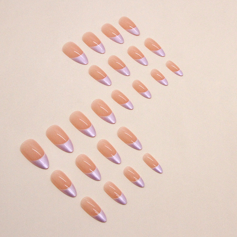 Nail 416 - Pastel Polish (24Pcs) - Free Nail Kit Included