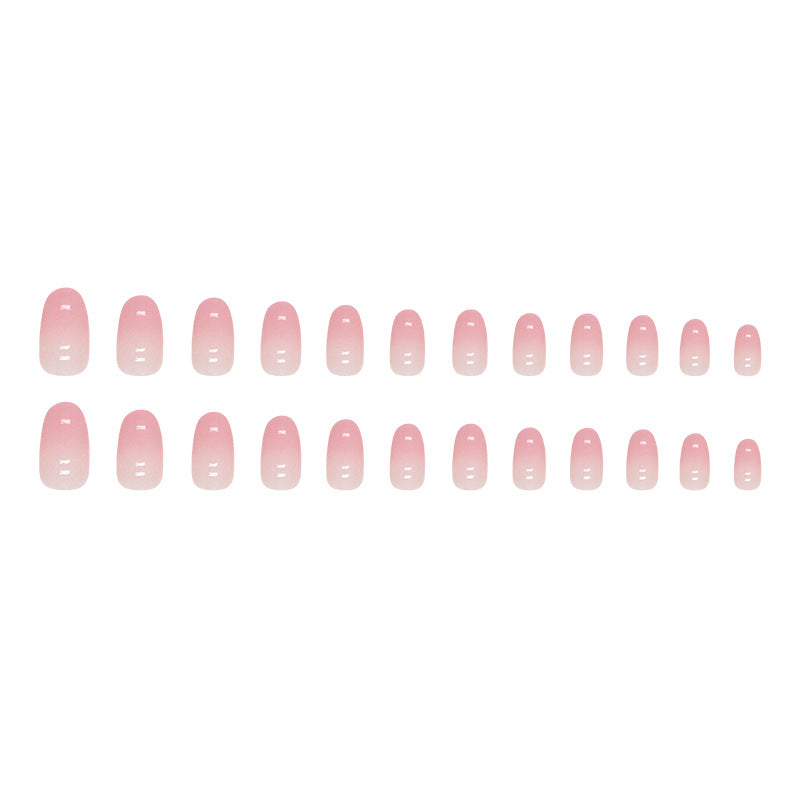 Nail 417 - Soft Pink Opulence (24Pcs) - Free Nail Kit Included