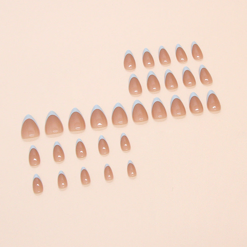 Nail 421 - Whisper Blush (24Pcs) - Free Nail Kit Included