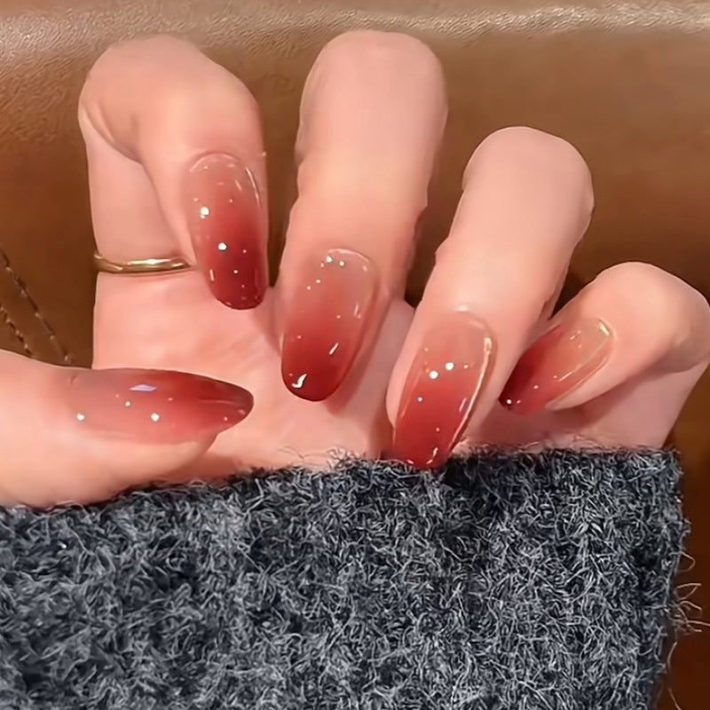 Nail 452 - Autumnal Gradient (30Pcs) - Free Nail Kit Included